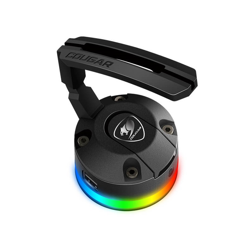 Cougar Bunker RGB Mouse Bungee with RGB lighting & USB Hub