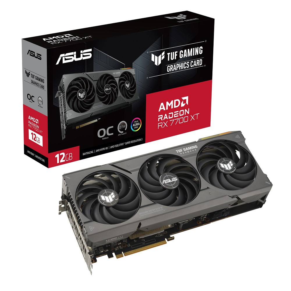 Asus TUF-RX7700XT-O12G-GAMING RX7700 XT OC 12G Video