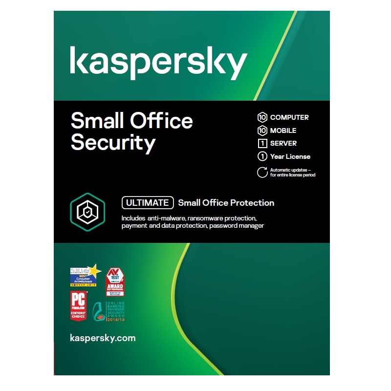 Kaspersky KL4541EOKFS Small Office Security 10 Users 1 Year