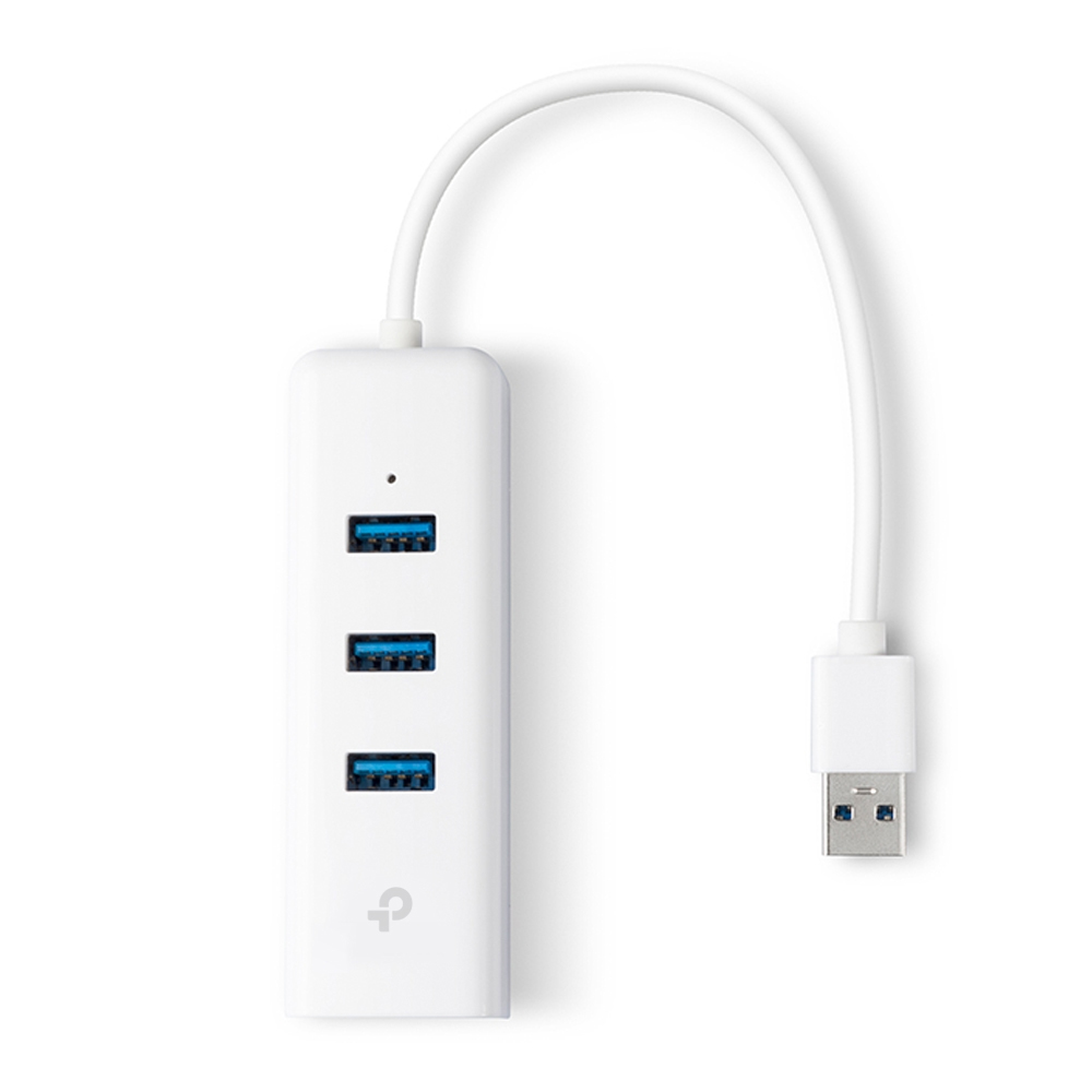 TP-LINK UE330 3 PORT USB & GIGABIT ETHERNET ADAPTER