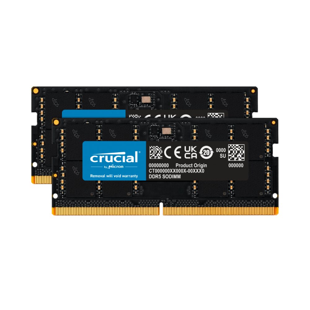 (Sodimm) Crucial CT2K32G56C46S5 64GB (2x 32GB) DDR5 5600MHz 