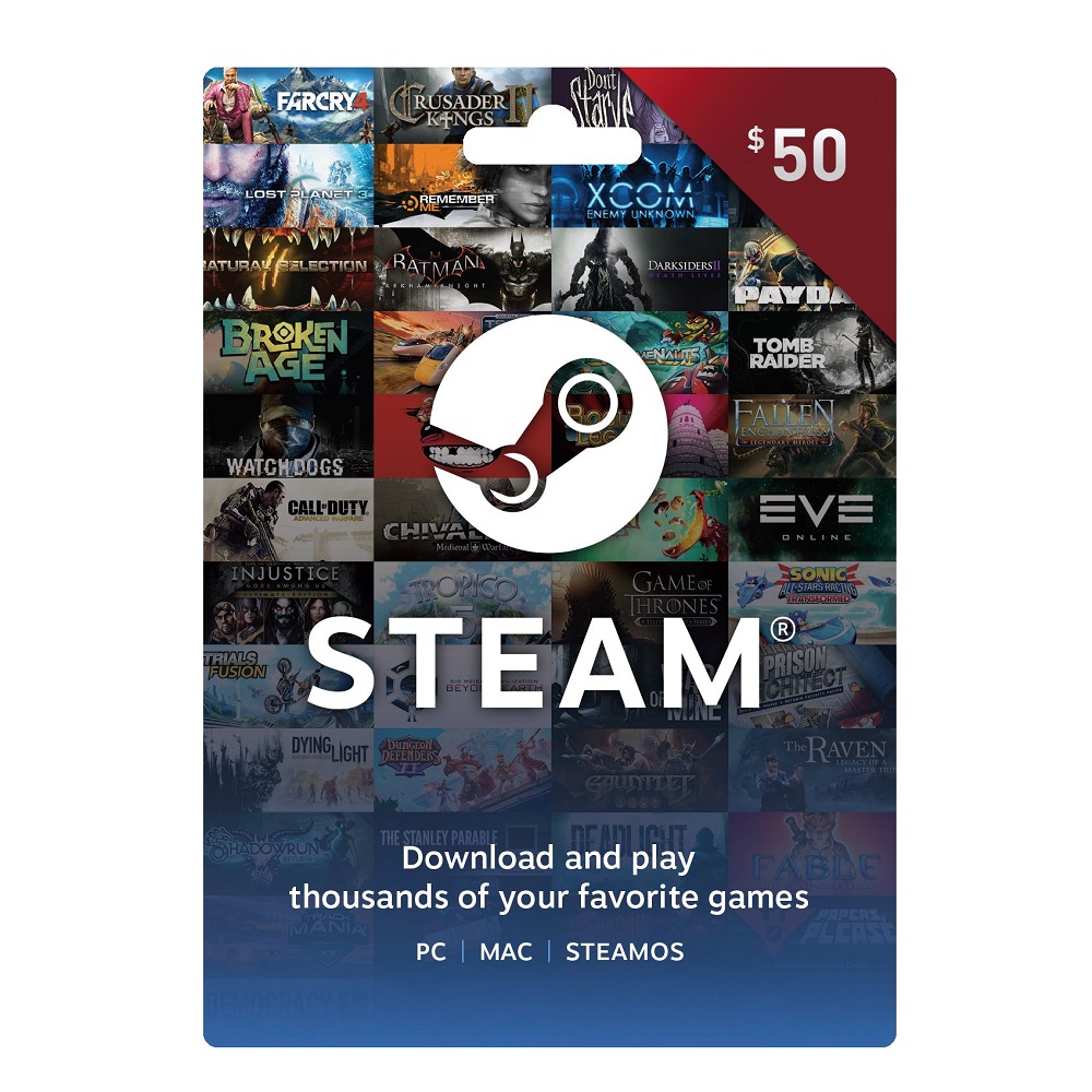 $50 Steam Code Only with qualifying item purchase