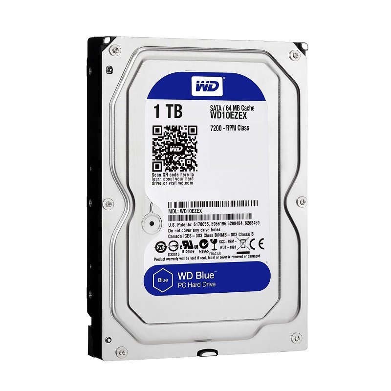 Western Digital WD10EZEX 1TB Blue 3.5" HDD