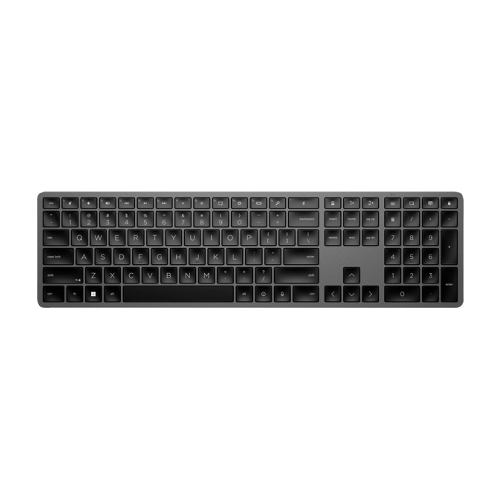 HP 3Z726AA 975 USB+BT Dual-Mode Recharge Wireless Keyboard