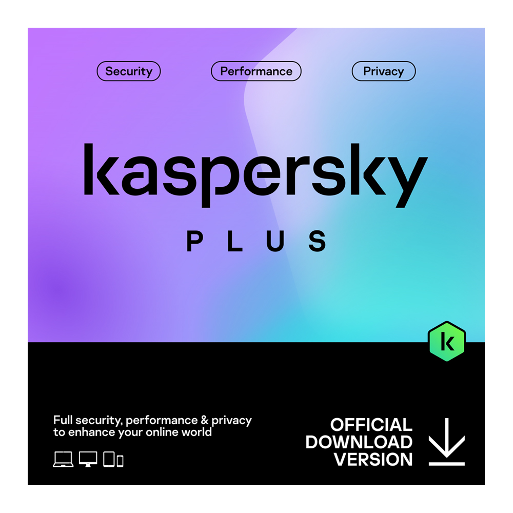 Kaspersky Plus 5 Device 1 year Digital license Email