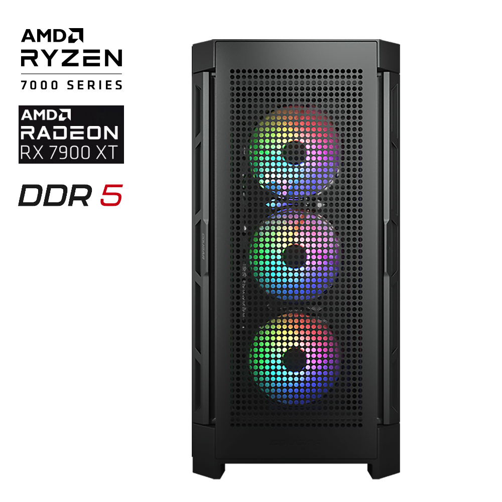 AMD Devastor Ryzen 7 7800X3D RX7900XT Gaming PC 32G D5