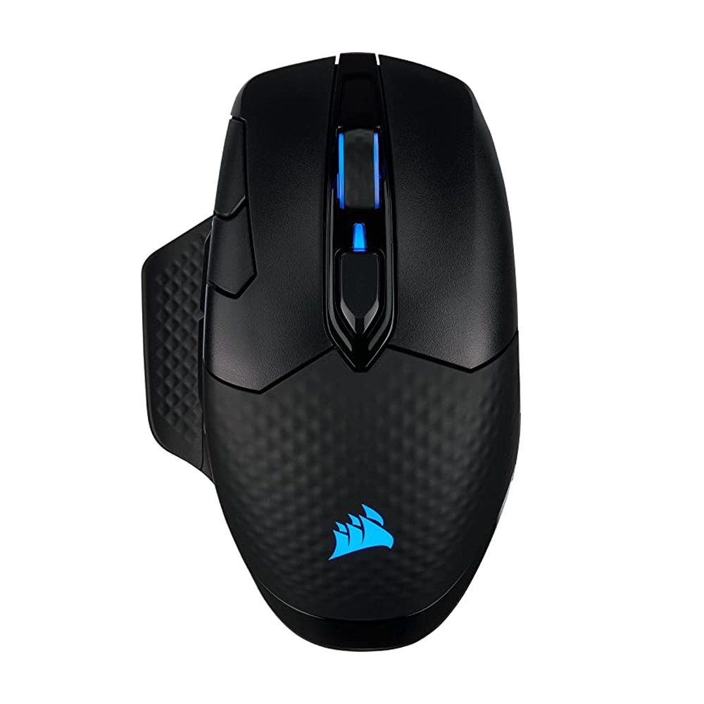 (LS) Corsair DARK CORE RGB SE PRO Gaming Mouse - Black, Wire, Wireless Qi Charging,