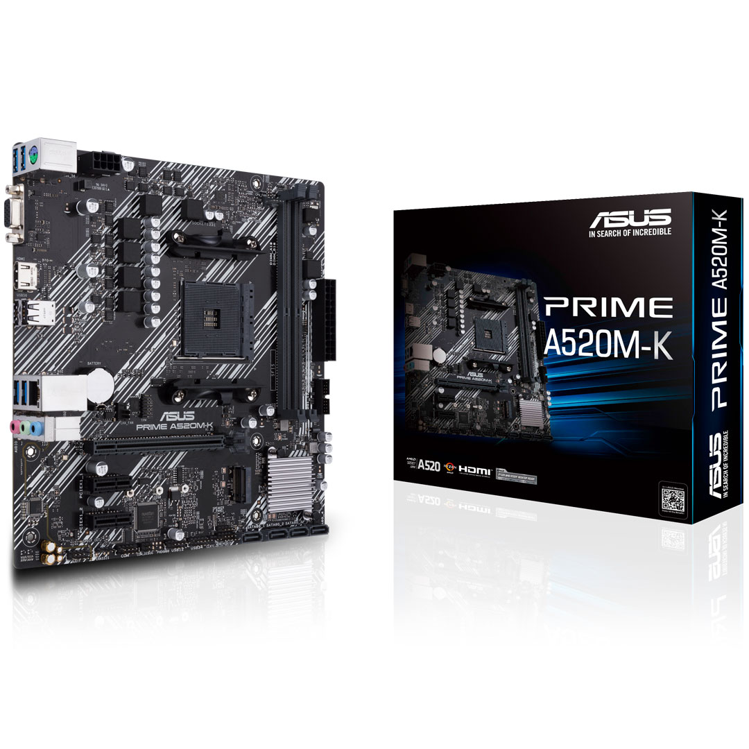 Asus PRIME-A520M-K AM4 mATX motherboard