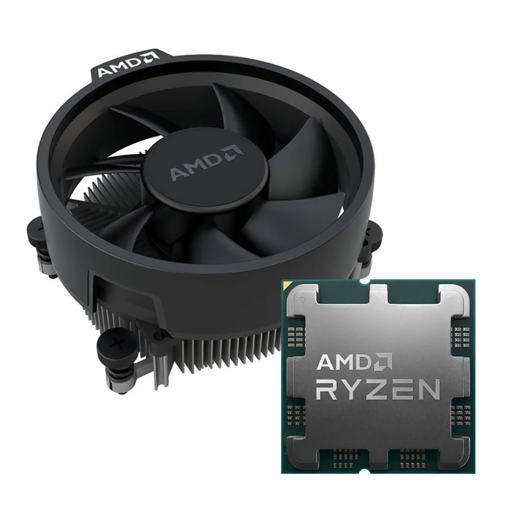 (OEM) AMD 100-100000597MPK Ryzen 5 7500F AM5 CPU with Fan