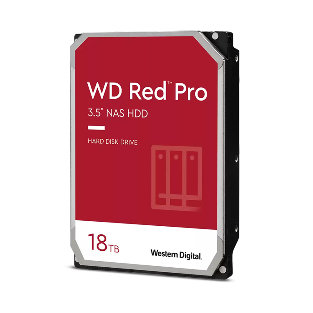 Western Digital WD WD181KFGX 18TB Red Pro NAS 3.5" HDD