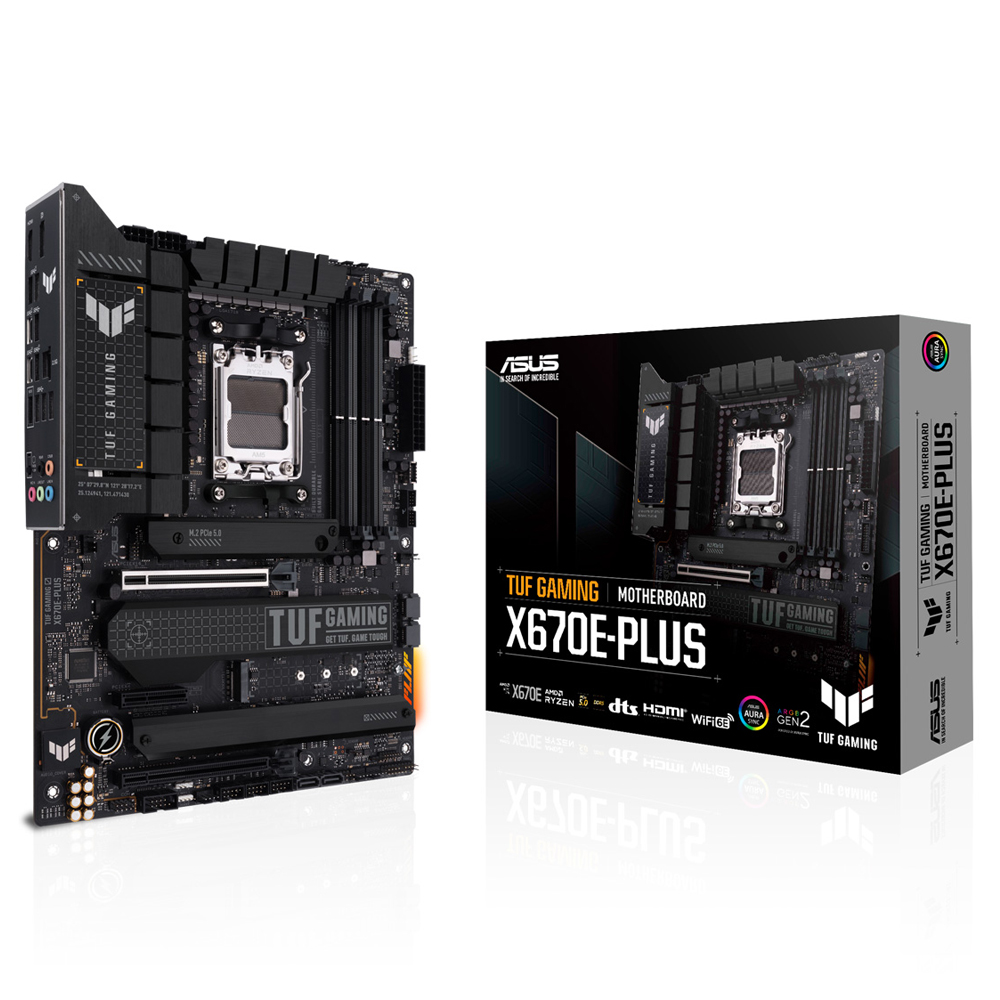 Asus TUF GAMING X670E-PLUS AM5 ATX motherboard