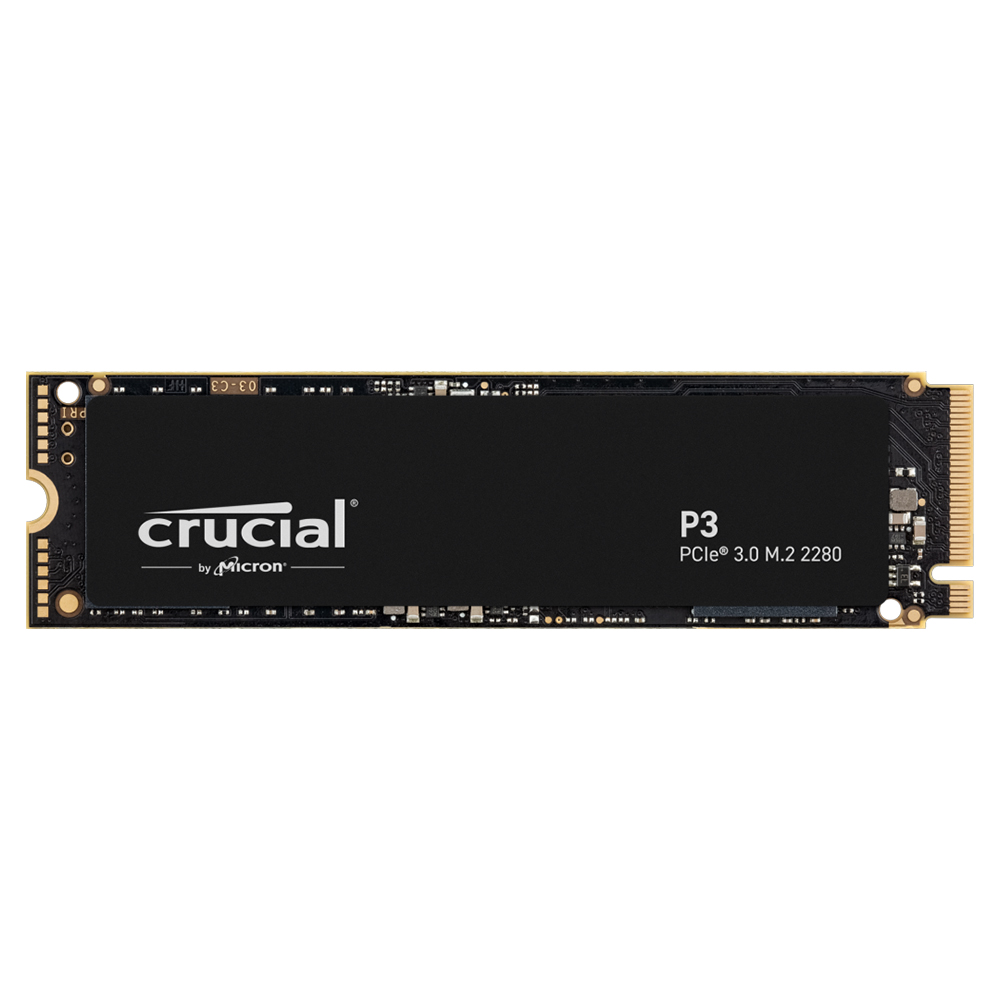 Crucial CT500P3SSD8 500GB P3 m.2 NVME SSD (3500R/1900W)